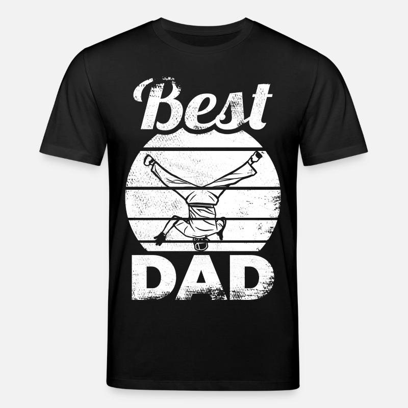 Papa breakdance - T-shirt bio CREATOR Stanley/Stella Unisexe - noir