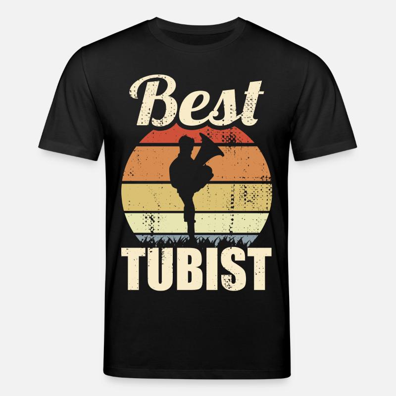 Bester Tubaspieler - Stanley/Stella Unisex Bio-T-Shirt CREATOR  - Schwarz
