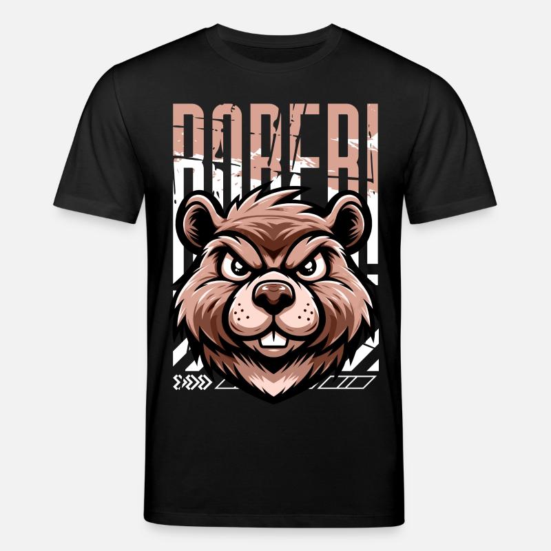 BOBER - Stanley/Stella Unisex Bio-T-Shirt CREATOR  - Schwarz