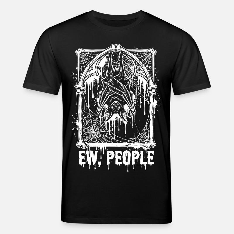 Ew People Fledermaus Gothic - Stanley/Stella Unisex Bio-T-Shirt CREATOR  - Schwarz