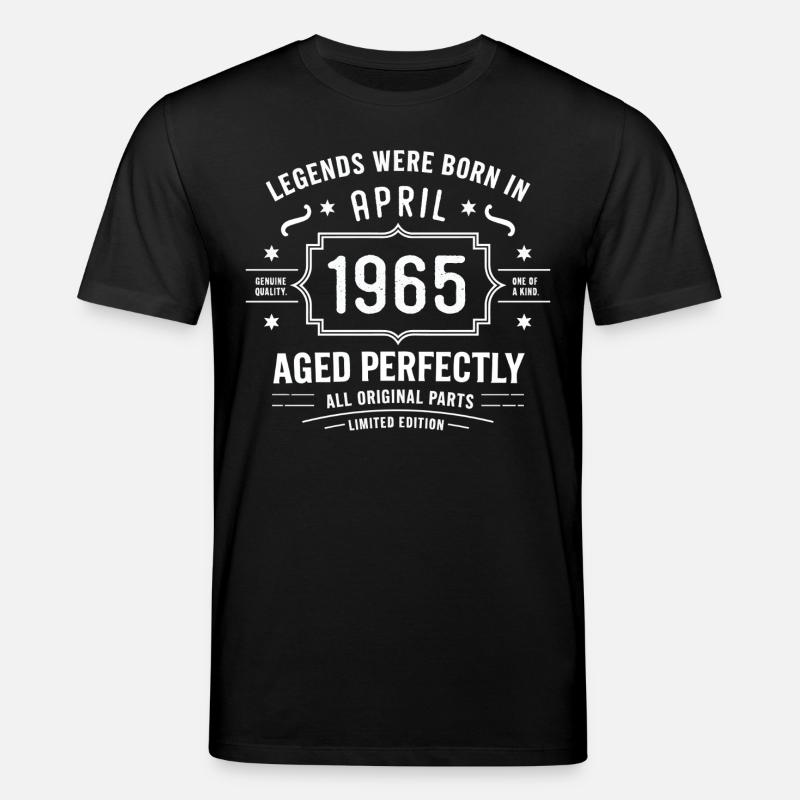 April 1965 - Stanley/Stella Unisex Bio-T-Shirt CREATOR  - Schwarz