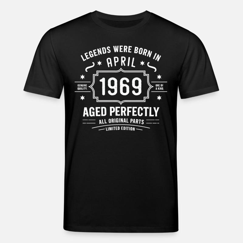 April 1969 - Stanley/Stella Unisex Bio-T-Shirt CREATOR  - Schwarz