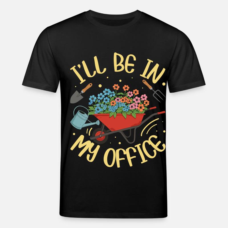 JE SERAI DANS MON BUREAU - T-shirt bio CREATOR Stanley/Stella Unisexe - noir