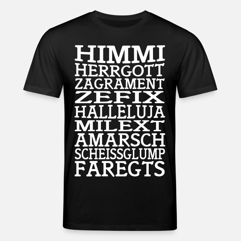 HIMMI HERRGOTT - Stanley/Stella Unisex Bio-T-Shirt CREATOR  - Schwarz