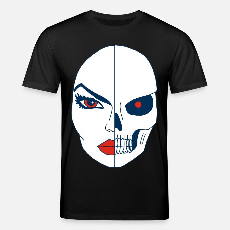 La mort et son visage - T-shirt bio CREATOR Stanley/Stella Unisexe - noir