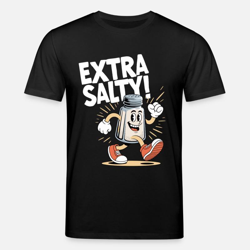 Drôle Extra Salé - T-shirt bio CREATOR Stanley/Stella Unisexe - noir