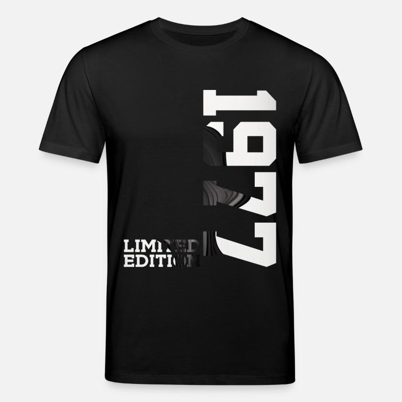 ÉDITION LIMITÉE 49E ANNIVERSAIRE 1977 - T-shirt bio CREATOR Stanley/Stella Unisexe - noir