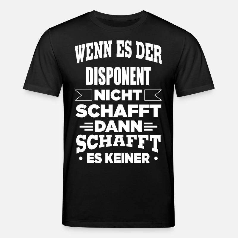 DISPONENT - Stanley/Stella Unisex Bio-T-Shirt CREATOR  - Schwarz