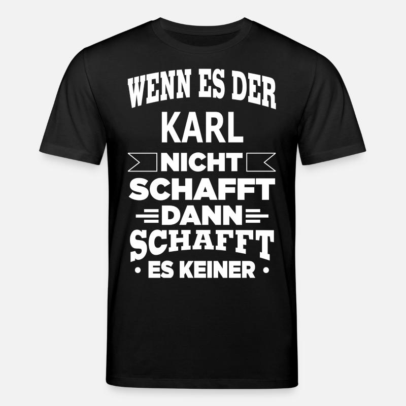 KARL - Stanley/Stella Unisex Bio-T-Shirt CREATOR  - Schwarz