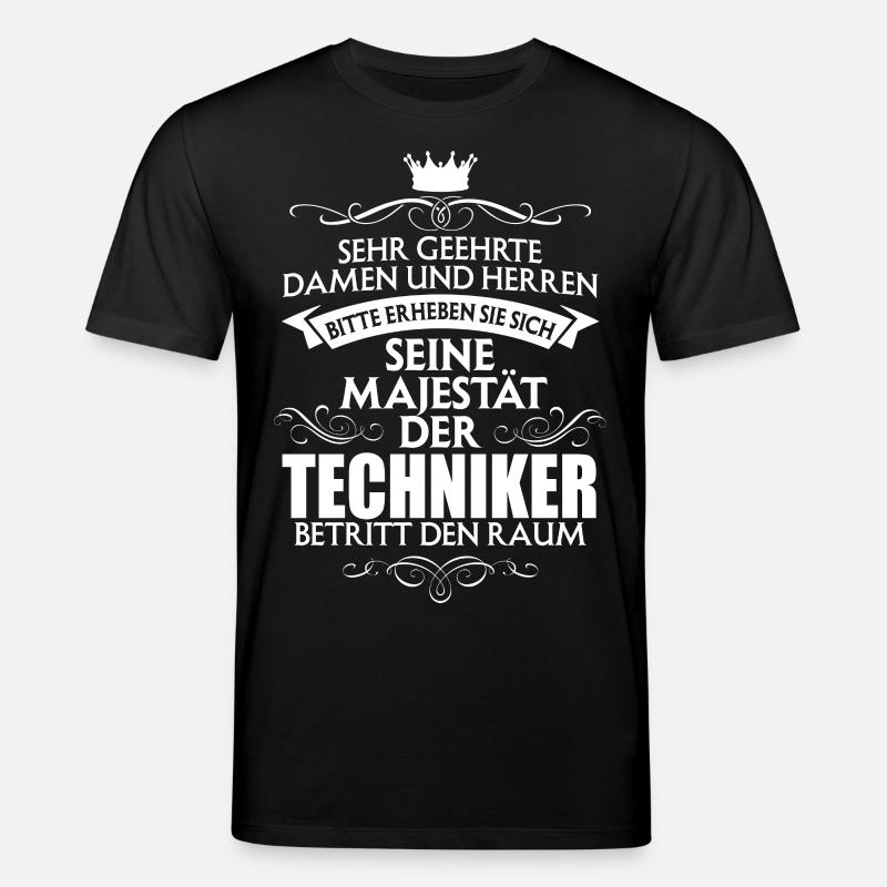 TECHNIKER - Majestät - Stanley/Stella Unisex Bio-T-Shirt CREATOR  - Schwarz