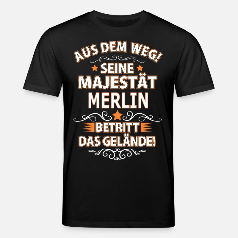 MERLIN - Stanley/Stella Unisex Bio-T-Shirt CREATOR - Schwarz