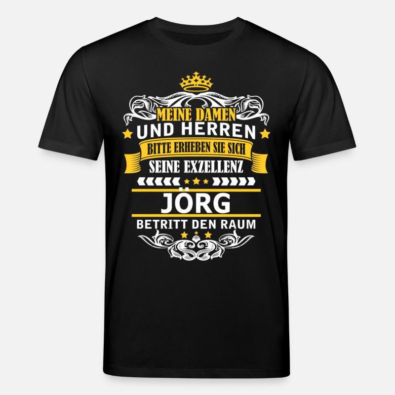 JÖRG - Stanley/Stella Unisex Bio-T-Shirt CREATOR  - Schwarz