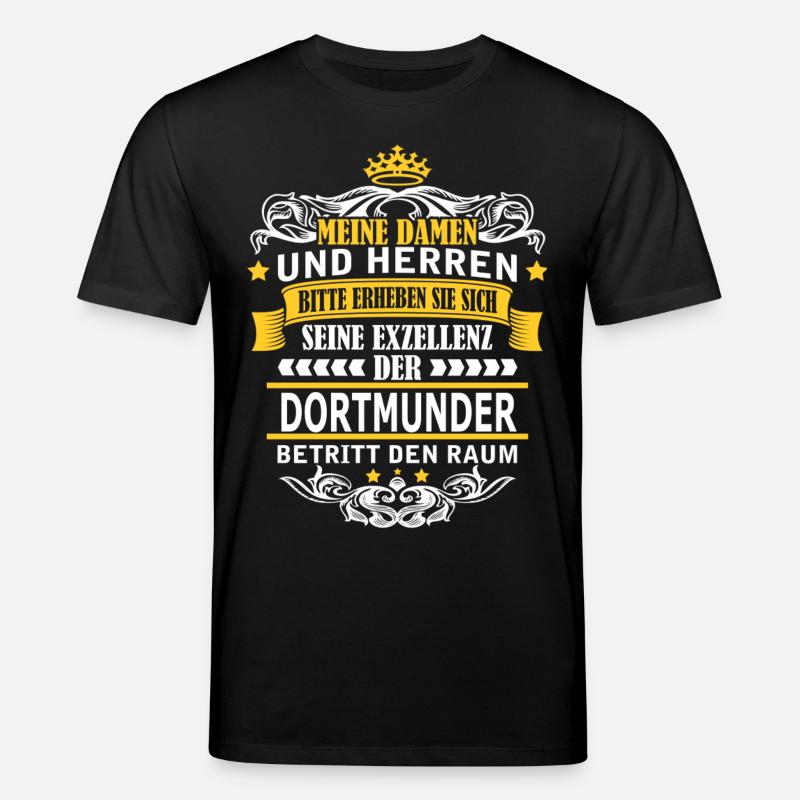DORTMUND - Stanley/Stella Unisex Bio-T-Shirt CREATOR  - Schwarz