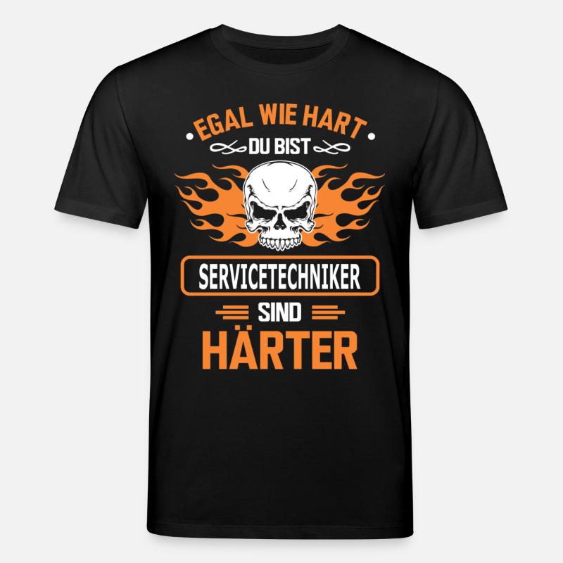 servicetechniker - Stanley/Stella Unisex Bio-T-Shirt CREATOR  - Schwarz