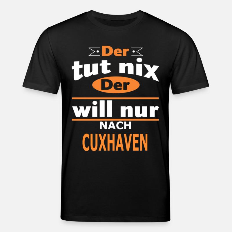 CUXHAVEN - Stanley/Stella Unisex Bio-T-Shirt CREATOR  - Schwarz