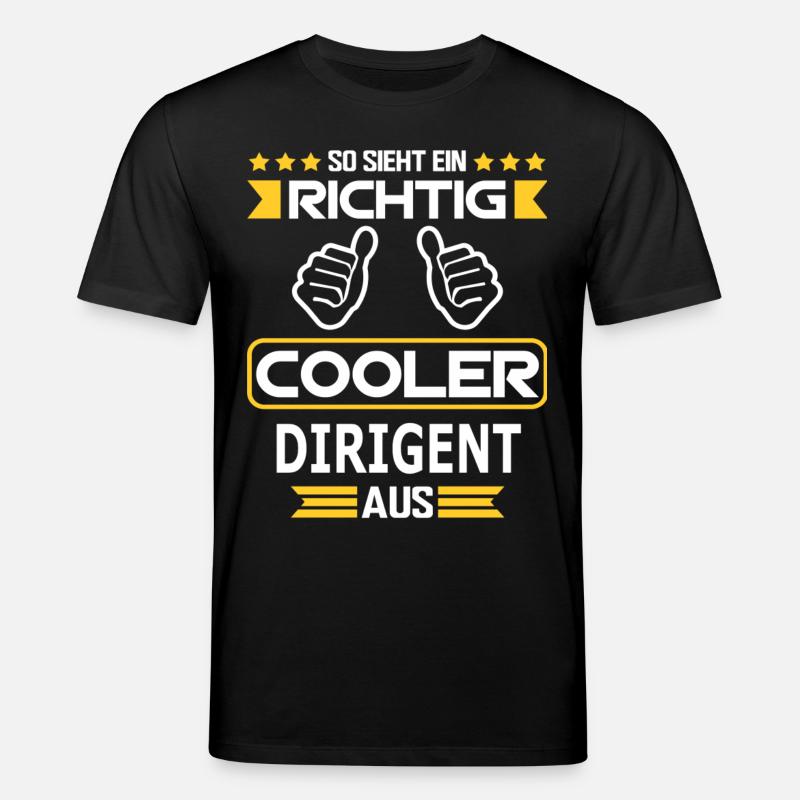 DIRIGENT - Stanley/Stella Unisex Bio-T-Shirt CREATOR  - Schwarz