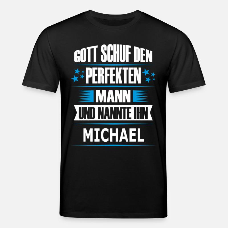 MICHAEL - Stanley/Stella Unisex Bio-T-Shirt CREATOR - Schwarz