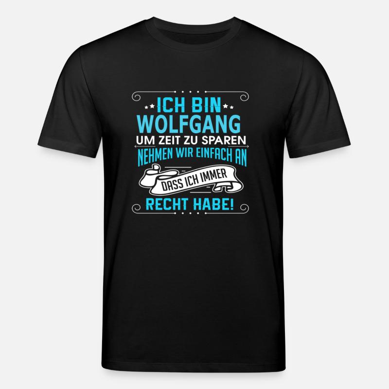 WOLFGANG - Stanley/Stella Unisex Bio-T-Shirt CREATOR  - Schwarz
