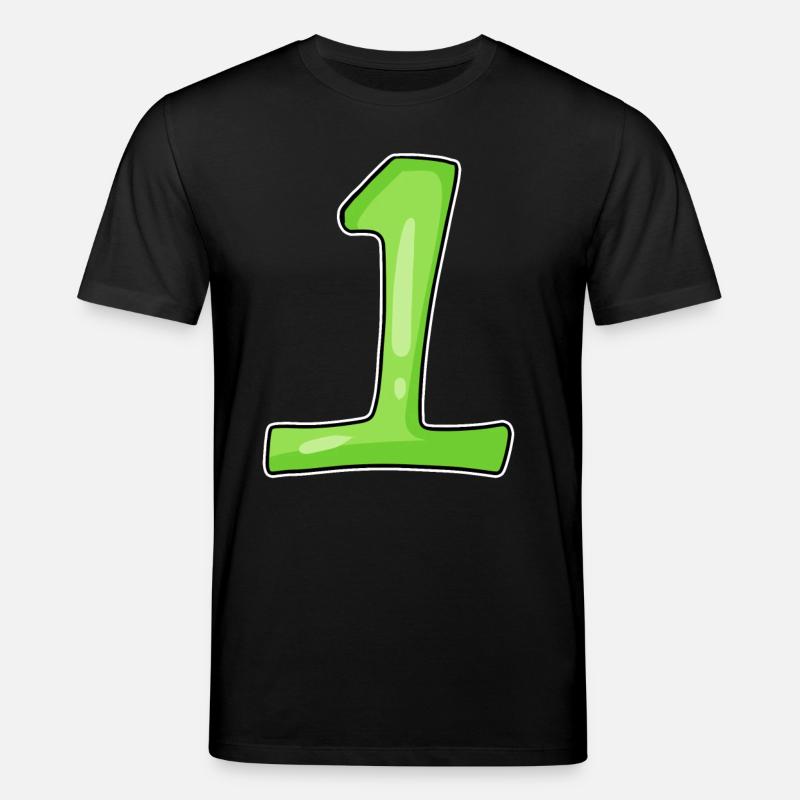 Numéro 1 Vert - T-shirt bio CREATOR Stanley/Stella Unisexe - noir