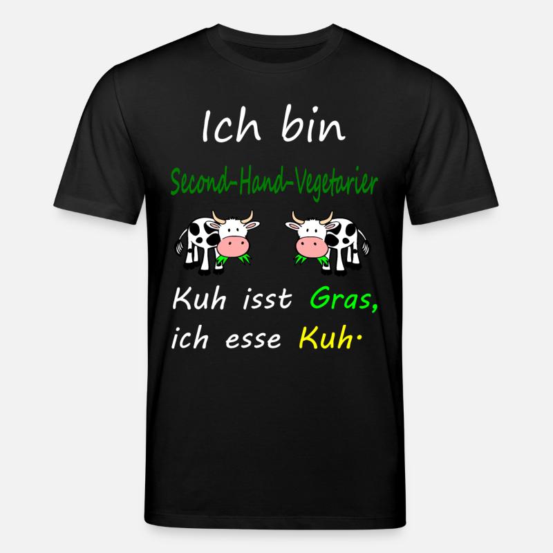 Kuh - Stanley/Stella Unisex Bio-T-Shirt CREATOR - Schwarz