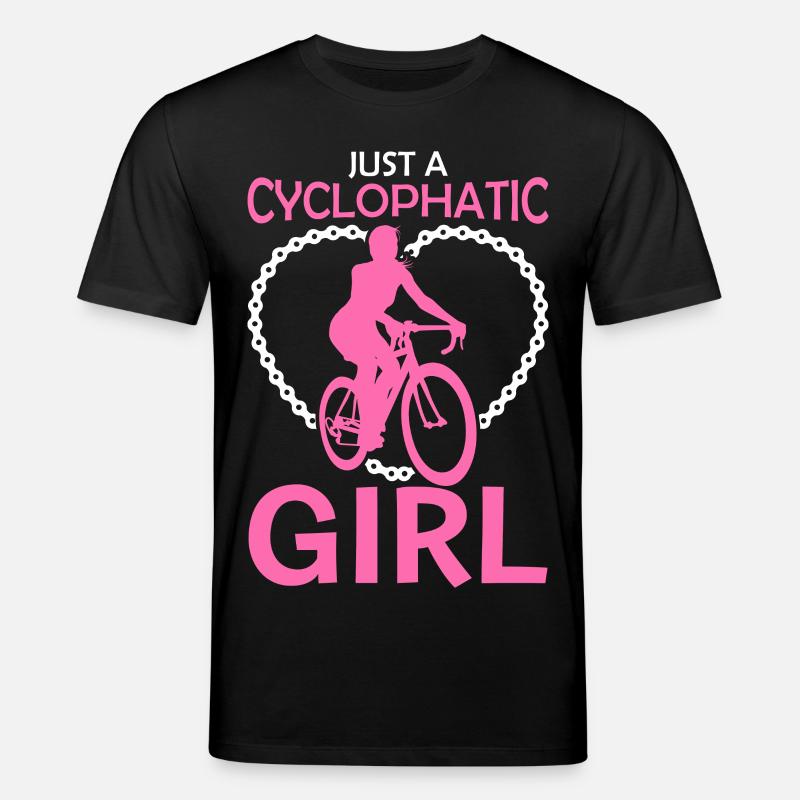 Nur eine Radfahrerin - Stanley/Stella Unisex Bio-T-Shirt CREATOR  - Schwarz