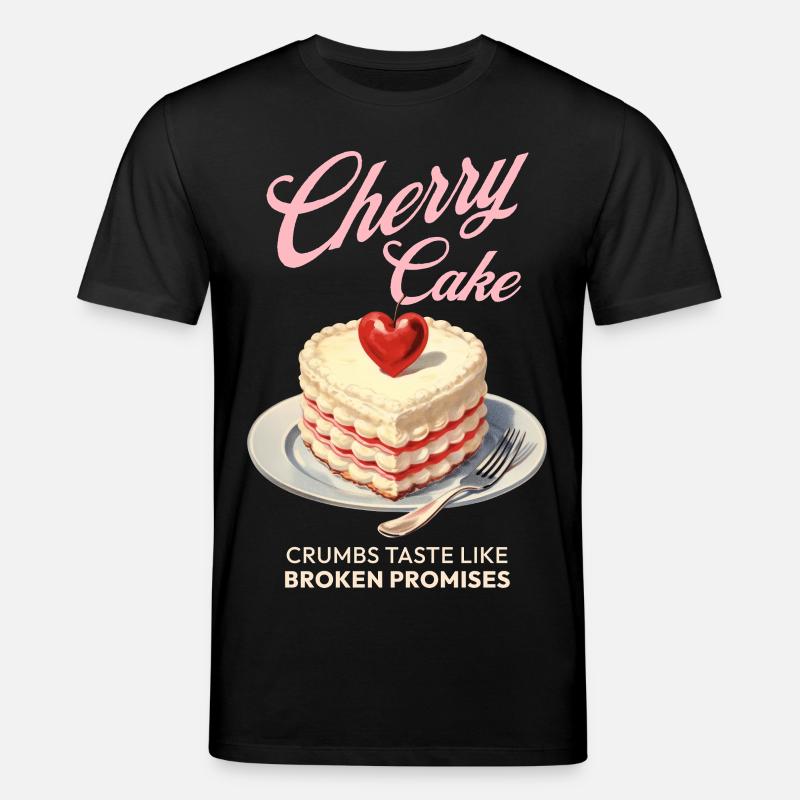 Kirschen Kirschkuchen Backen Geschenk - Stanley/Stella Unisex Bio-T-Shirt CREATOR  - Schwarz