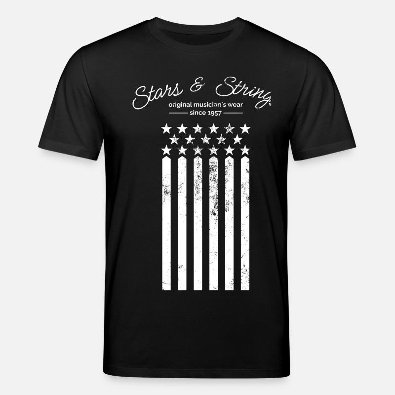 Stars and Strings - Stanley/Stella Unisex Bio-T-Shirt CREATOR  - Schwarz