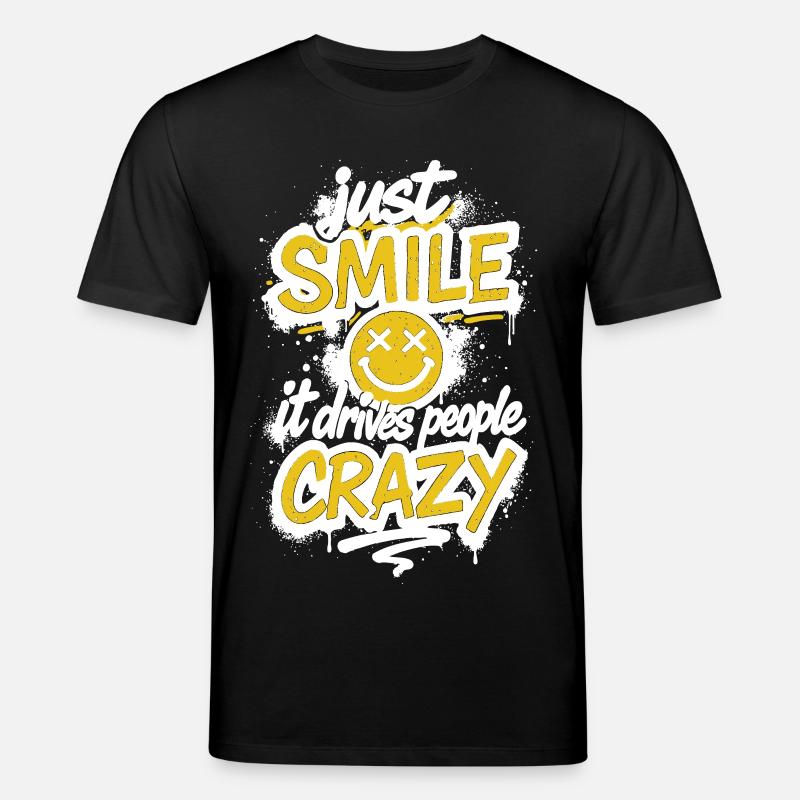 Souris juste – Dic de graffiti fou - T-shirt bio CREATOR Stanley/Stella Unisexe - noir