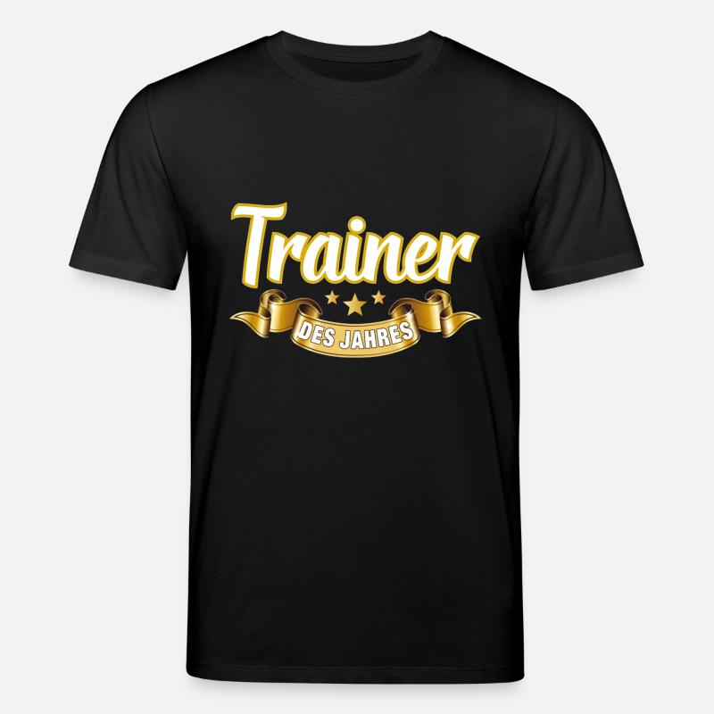 Trainer des Jahres - Stanley/Stella Unisex Bio-T-Shirt CREATOR  - Schwarz