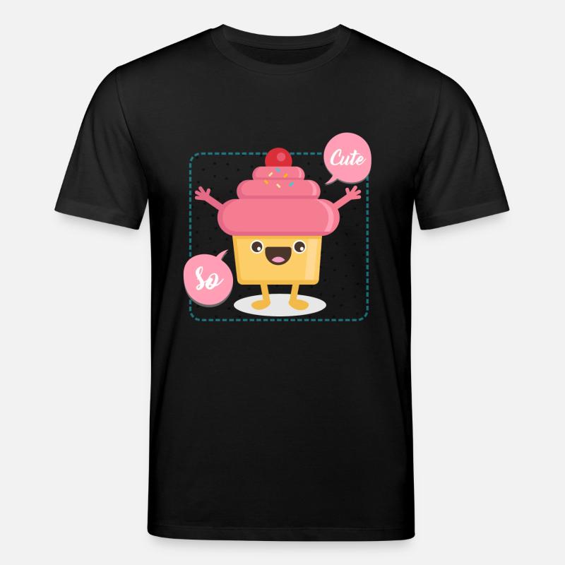 Cupcake So cute - T-shirt bio CREATOR Stanley/Stella Unisexe - noir