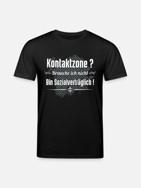 Kontaktzone - Stanley/Stella Unisex Bio-T-Shirt CREATOR  - Schwarz