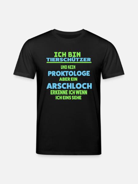Tierschützer - Stanley/Stella Unisex Bio-T-Shirt CREATOR  - Schwarz