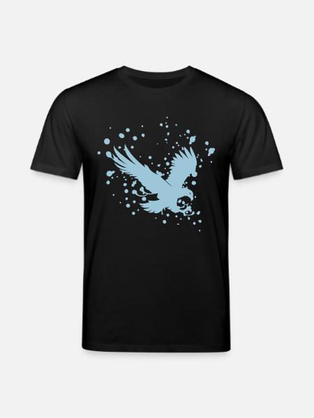 eagle raptor fugl Águila rapaz gieriger Adler - Stanley/Stella CREATOR økologisk unisex-T-shirt - sort