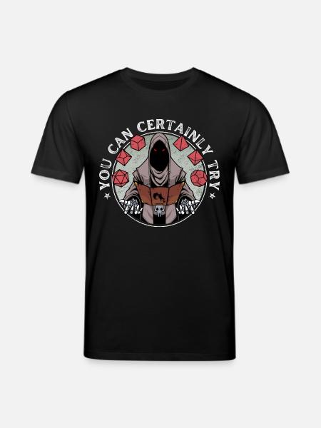 Dragons you can certainly try DM mystique - Stanley/Stella CREATOR Unisex Organic T-Shirt - black