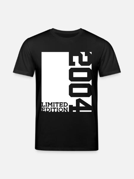 22ND BIRTHDAY LIMITED EDITION 2004 - Stanley/Stella CREATOR Unisex Organic T-Shirt - black