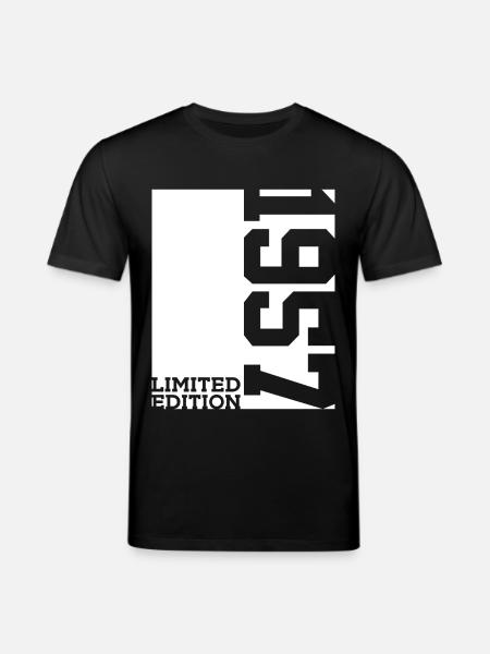 69E ANNIVERSAIRE ÉDITION LIMITÉE 1957 - T-shirt bio CREATOR Stanley/Stella Unisexe - noir
