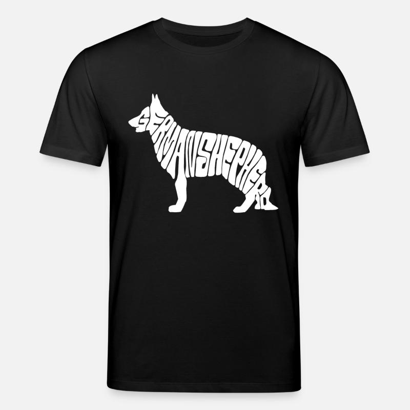 german shepherd - Stanley/Stella CREATOR Unisex Organic T-Shirt - black