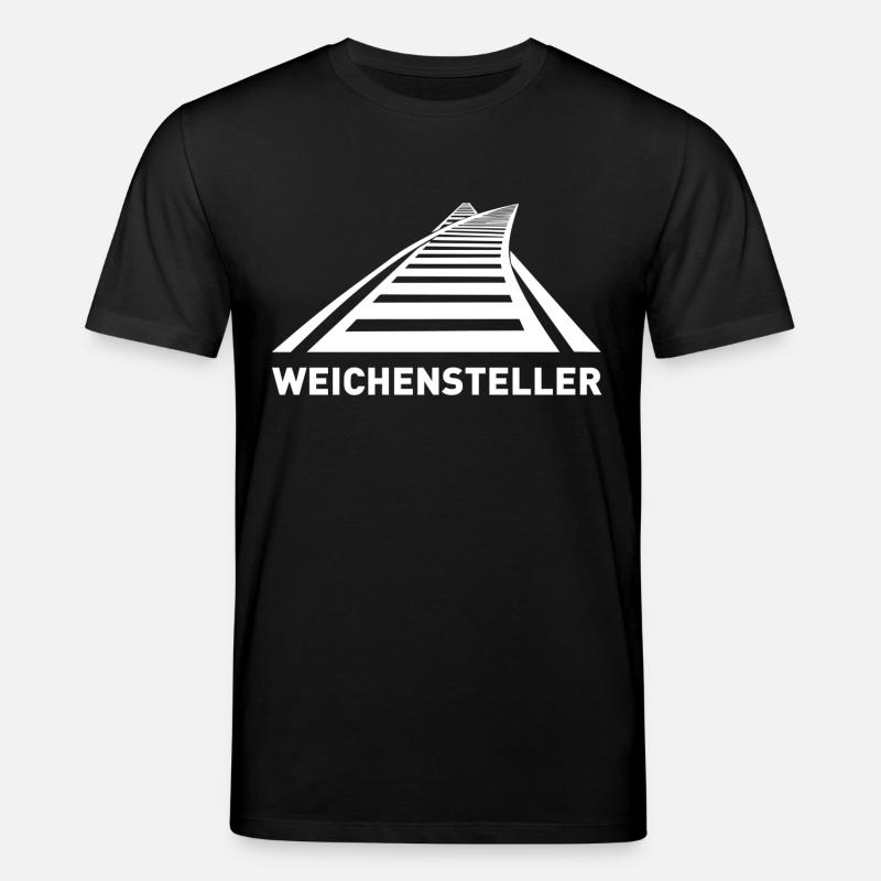 Weichensteller - Stanley/Stella Unisex Bio-T-Shirt CREATOR  - Schwarz