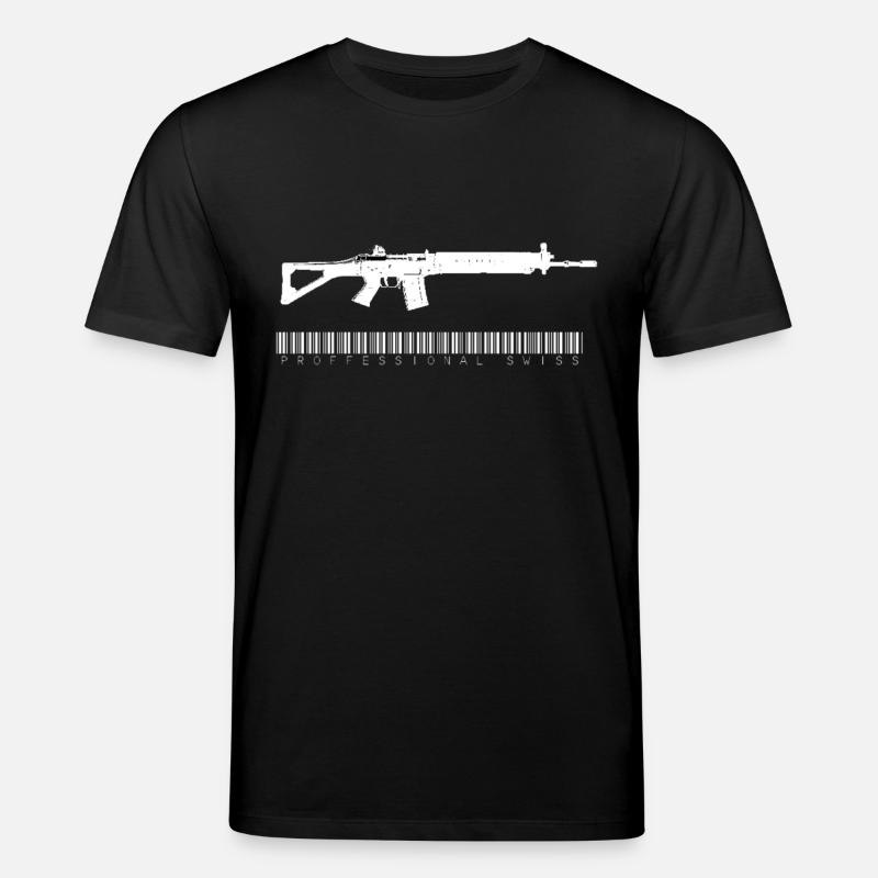 Professional Swiss - Stanley/Stella Unisex Bio-T-Shirt CREATOR - Schwarz