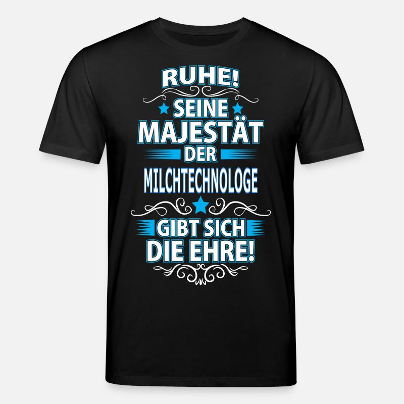 MILCHTECHNOLOGE - Stanley/Stella Unisex Bio-T-Shirt CREATOR  - Schwarz