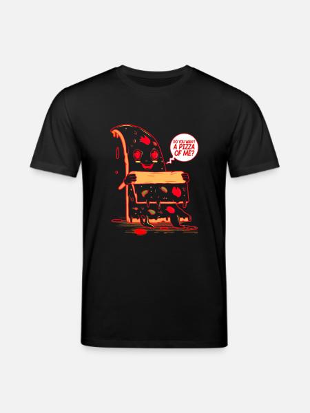 Voulez-vous une pizza de moi? - T-shirt bio CREATOR Stanley/Stella Unisexe - noir