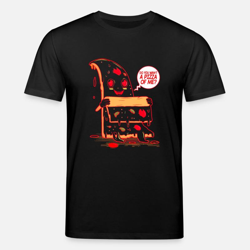 Voulez-vous une pizza de moi? - T-shirt bio CREATOR Stanley/Stella Unisexe - noir