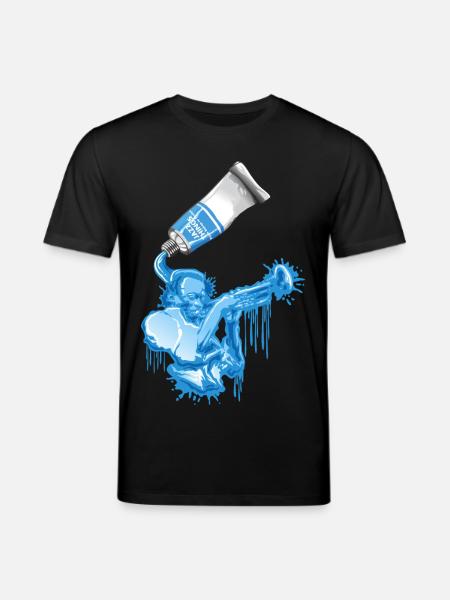 Jazz tube - Stanley/Stella Unisex Bio-T-Shirt CREATOR  - Schwarz