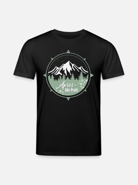 Ski Kompas - Stanley/Stella CREATOR Unisex Organic T-Shirt - black