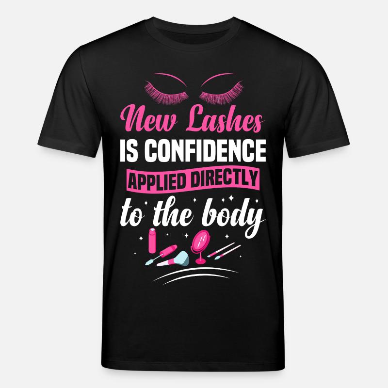  Eyelash Tech Cosmetologist Eyelash Technician - Stanley/Stella CREATOR Unisex Organic T-Shirt - black