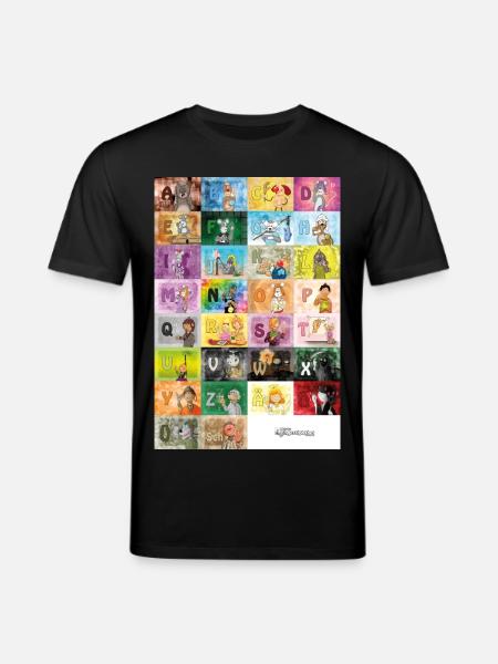 German Finger Alphabet 1 / - Stanley/Stella CREATOR Unisex Organic T-Shirt - black