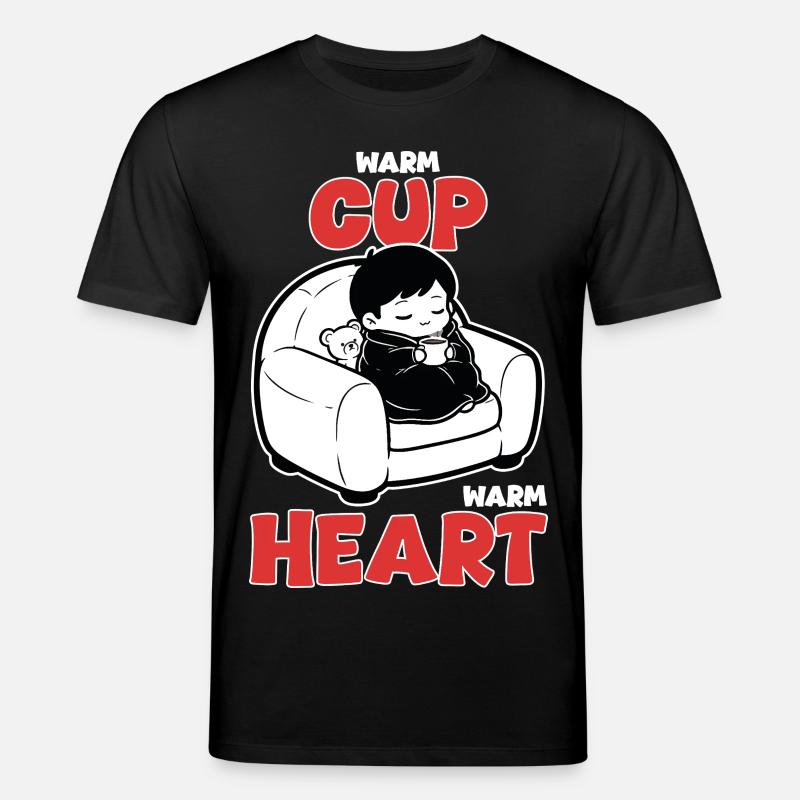 Warmgetränk-Teddy einhüllen - Stanley/Stella Unisex Bio-T-Shirt CREATOR - Schwarz