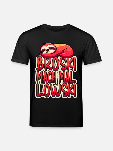 Broski Do Lowski - Stanley/Stella CREATOR Unisex Organic T-Shirt - black