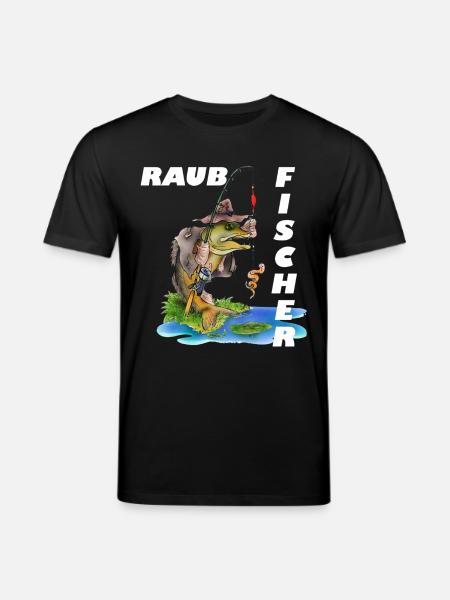 Raubfischer - Stanley/Stella Unisex Bio-T-Shirt CREATOR - Schwarz