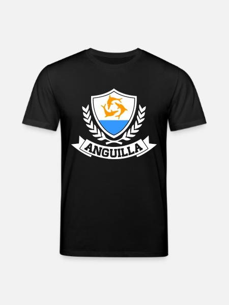 Anguilla - Stanley/Stella CREATOR Unisex Organic T-Shirt - black